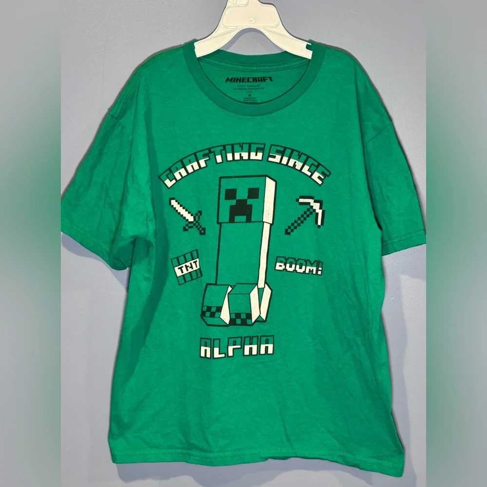 Set Of 2 Kids Casual Tops T Shirts Boy Size M (different brands) - Picture 5 of 7